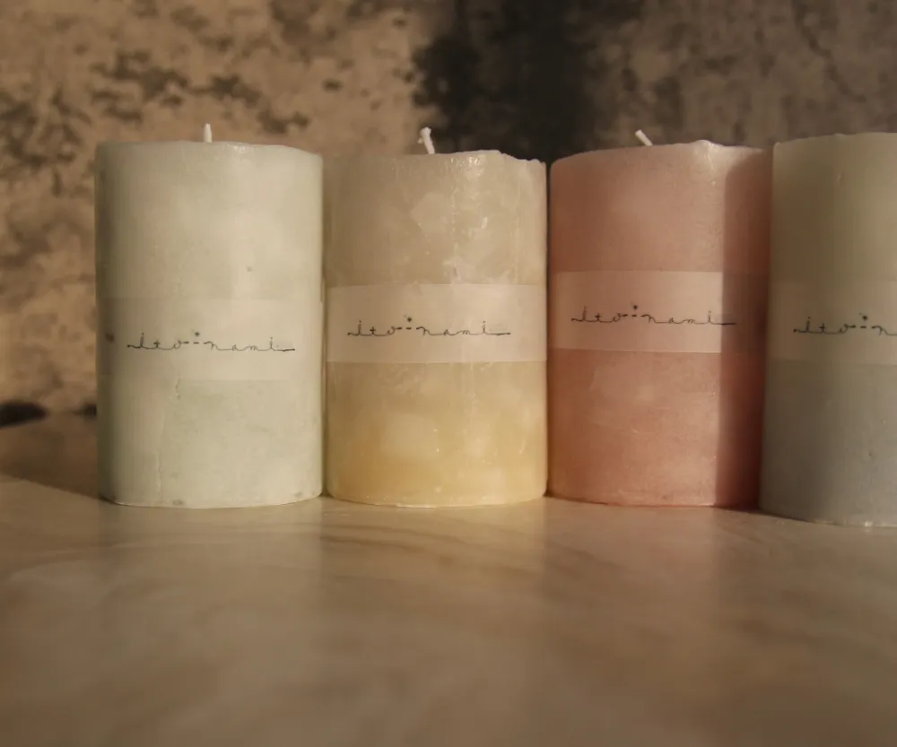 itonami candle,Kyatoのキャンドル製作レッスン　イトナミキャンドル京都